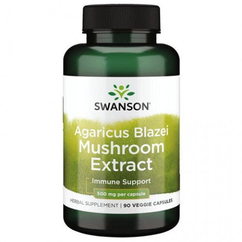 Extrato de cogumelo Agaricus Blazei, 500 mg