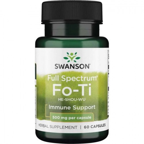 Fo-Ti de espectro completo, 500 mg