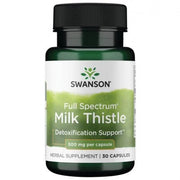 Full Milk Thistle Spectrum®, 500 mg, 30 Cápsulas Veganas, Swanson