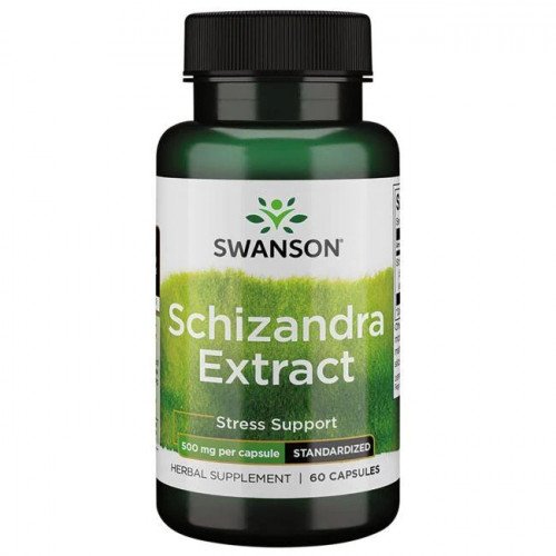 Extrato de Schizandra, 500mg