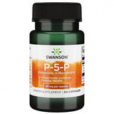 P-5-P Piridoxal-5-Fosfato 20 mg, 60 Cápsulas, Swanson