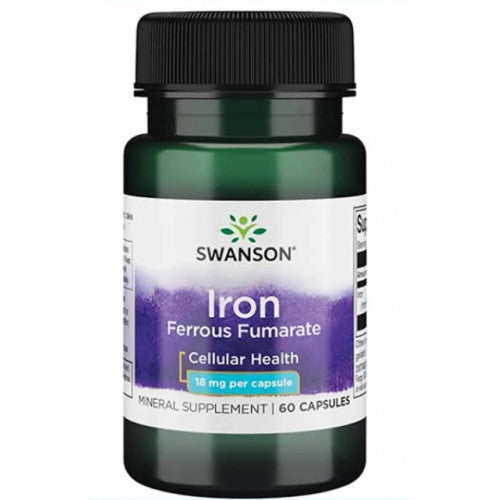 Ferro (Fumarato Ferroso), 18mg