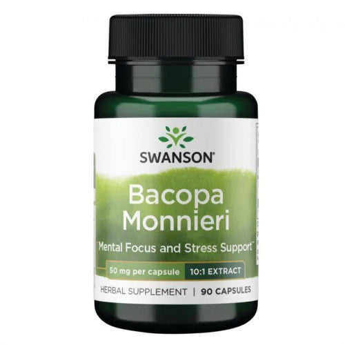 Extrato de Bacopa Monnieri 10:1, 50mg