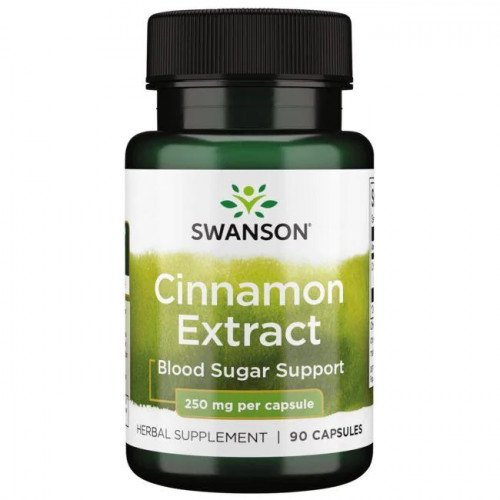 Extrato de Canela 250 mg, 90 Cápsulas, Swanson