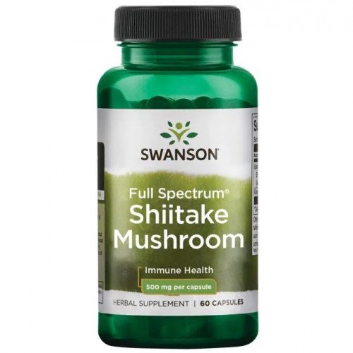Cogumelo Shiitake de Espectro Completo, 500mg