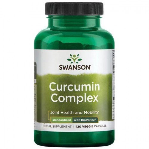 Complexo de Curcumina 700 mg, 120 Cápsulas, Swanson