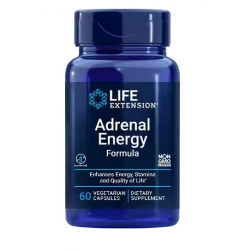 Fórmula de Energia Adrenal, 120 Cápsulas, Life Extension