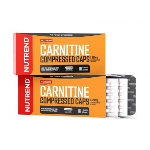 Cápsulas de Carnitina Comprimida, 120 cápsulas, Nutrend