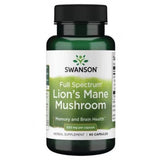 Cogumelo Juba de Leão Full Spectrum®, 500 mg, 60 Cápsulas Veganas, Swanson