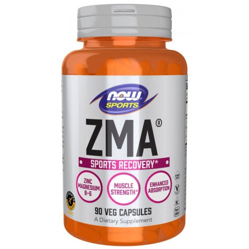 ZMA (Magnésio, Zinco, B6), 90 Cápsulas, Now Foods