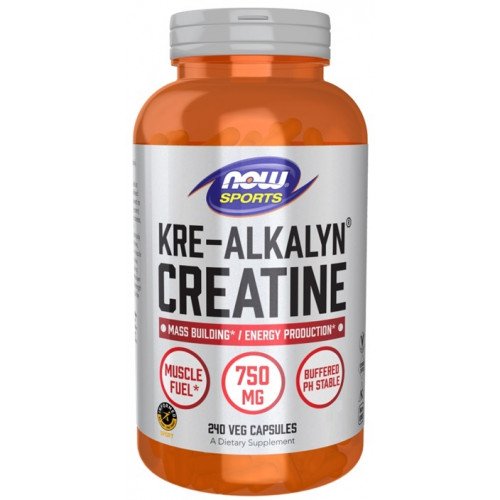 Creatina Kre-Alkalyn, 240 vcaps, Now Foods