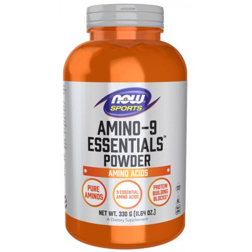Amino-9 Essentials, Pó, 330 gramas, Now Foods