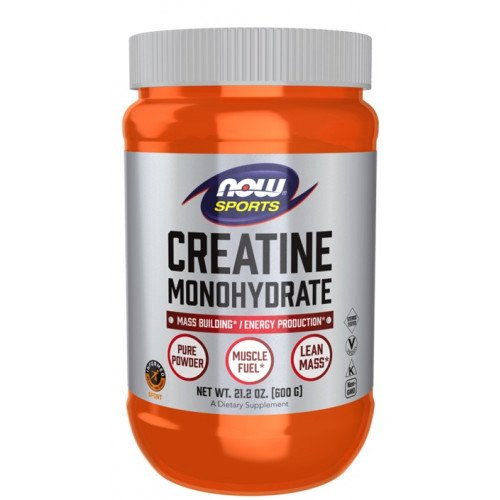 Monohidrato de creatina, 600 gramas, Now Foods