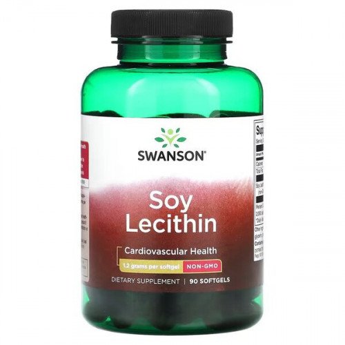 Lecitina de soja, 1200mg