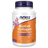 BioCell Colágeno Hidrolisado Tipo II, 120 caps, Now Foods