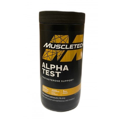 AlphaTest®, 120 Cápsulas, MuscleTech