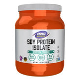 Proteína isolada de soja, sem sabor, 544 gramas, Now Foods