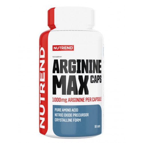 Arginina Max Caps, 1000mg, 90 cápsulas, Nutrend