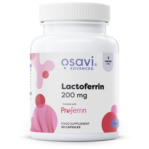 Lactoferrina Proferrin® 200 mg, 30 Cápsulas, Osavi