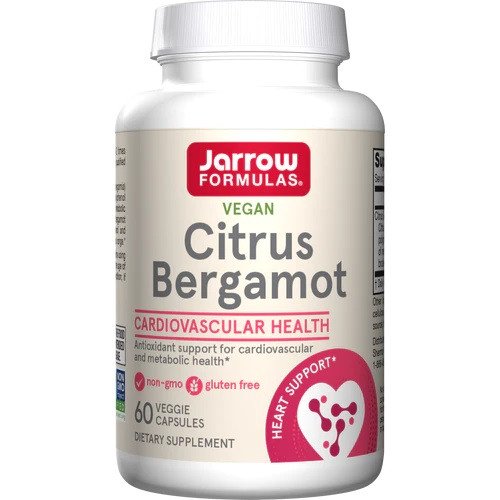 Citrus Bergamot 500 mg, 60 Cápsulas, Jarrow Formulas