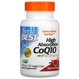 CoQ10 de alta absorção com BioPerine 100 mg, 120 cápsulas gelatinosas, Doctor's Best