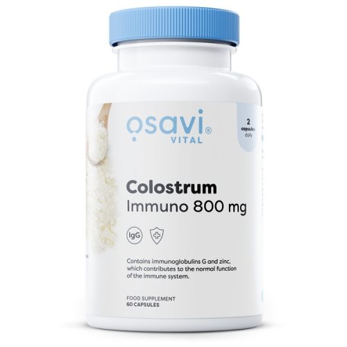 Colostrum Immuno 800 mg, 60 Cápsulas, Osavi