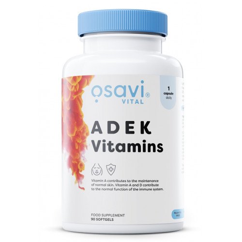 Vitaminas ADEK, 120 Cápsulas, Osavi