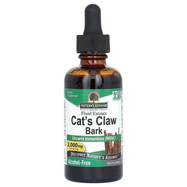 Casca de unha de gato, 2000mg - 60 ml. - Nature's Answer