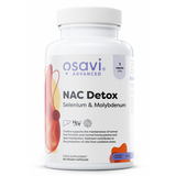 NAC Detox, Selênio e Molibdênio, 60 Cápsulas, Osavi