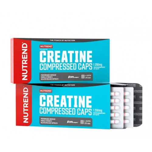 Cápsulas de Creatina Comprimida, 120 cápsulas, Nutrend