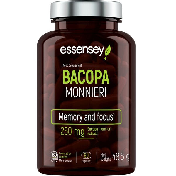 Bacopa Monnieri - 90 cápsulas - Essensey