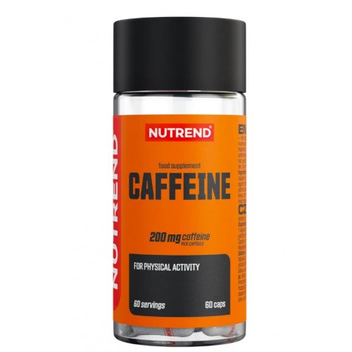 Cafeína, 200mg, 60 cápsulas, Nutrend
