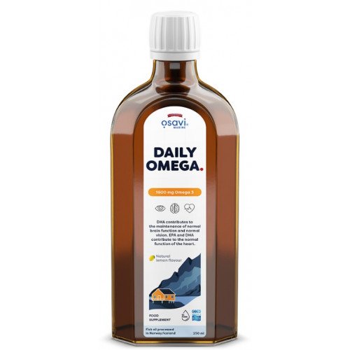 Ômega Diário, 1600 mg Ômega 3, Limão, 250 ml, Osavi