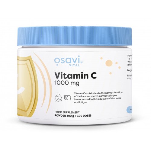 Vitamina C 1000 mg em pó, 300 g, Osavi