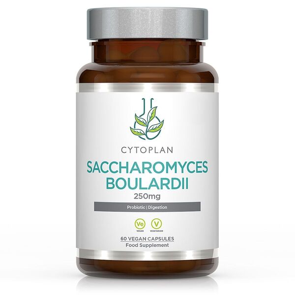 Saccharomyces Boulardii - 60 cápsulas vegetais - Cytoplan